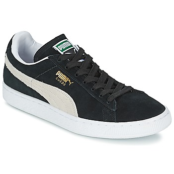 Pantofi Pantofi sport Casual Puma SUEDE CLASSIC + Negru / Alb