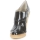 Pantofi Femei Botine Belle by Sigerson Morrison SHEEP Black / Stone / Panna