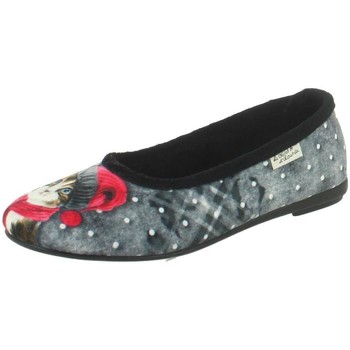 Pantofi Femei Papuci de vară La Maison De L'espadrille CHAT BONNET Negru