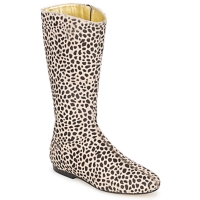 Pantofi Femei Cizme casual French Sole PATCH Leopard