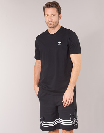 Îmbracaminte Bărbați Tricouri mânecă scurtă adidas Originals ESSENTIAL T Negru