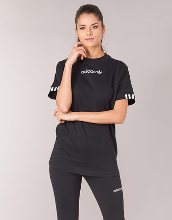 Îmbracaminte Femei Tricouri mânecă scurtă adidas Originals COEEZET SHIRT Negru