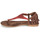 Pantofi Femei Sandale Desigual SHOES_LUPITA_LOTTIE Coniac / Roșu