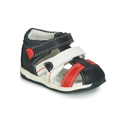 Pantofi Băieți Sandale Chicco GABRIEL Albastru / Alb / Roșu