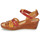 Pantofi Femei Sandale Pikolinos MARGARITA 943 Roșu / Maro