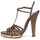 Pantofi Femei Sandale Roberto Cavalli QDS627-PM027 Bronz