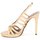 Pantofi Femei Sandale Roberto Cavalli QDS626-PL028 Bej