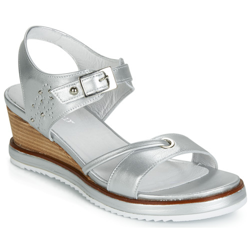 Pantofi Femei Sandale Regard RAXALI V3 ECLAT ARGENT Argintiu