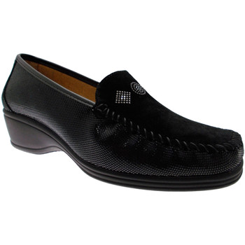 Pantofi Femei Mocasini Calzaturificio Loren LOK3992ne nero