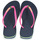 Pantofi Femei  Flip-Flops Havaianas SLIM BRASIL LOGO Navy / Roz
