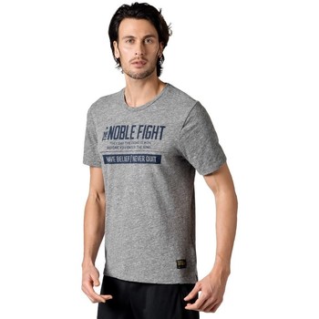 Îmbracaminte Bărbați Tricouri mânecă scurtă Reebok Sport Combat Noble Fight X Tshirt Gri