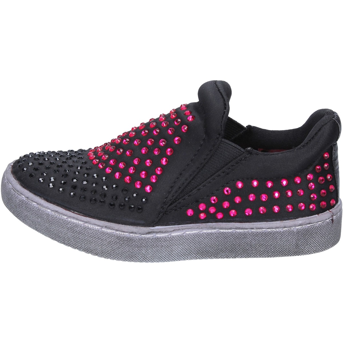 Pantofi Fete Sneakers Lulu BT332 Negru