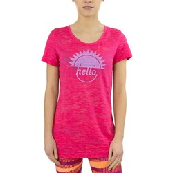 Îmbracaminte Femei Tricouri mânecă scurtă Reebok Sport RH Burnout Tshirt roz
