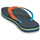 Pantofi  Flip-Flops Havaianas BRASIL MIX Albastru / Portocaliu