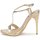 Pantofi Femei Sandale Roberto Cavalli RDS736 Gold