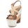 Pantofi Femei Sandale Moschino Cheap & CHIC STERLIZIA Bej-maro