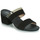 Pantofi Femei Papuci de vară Wonders ZAPAJO Negru