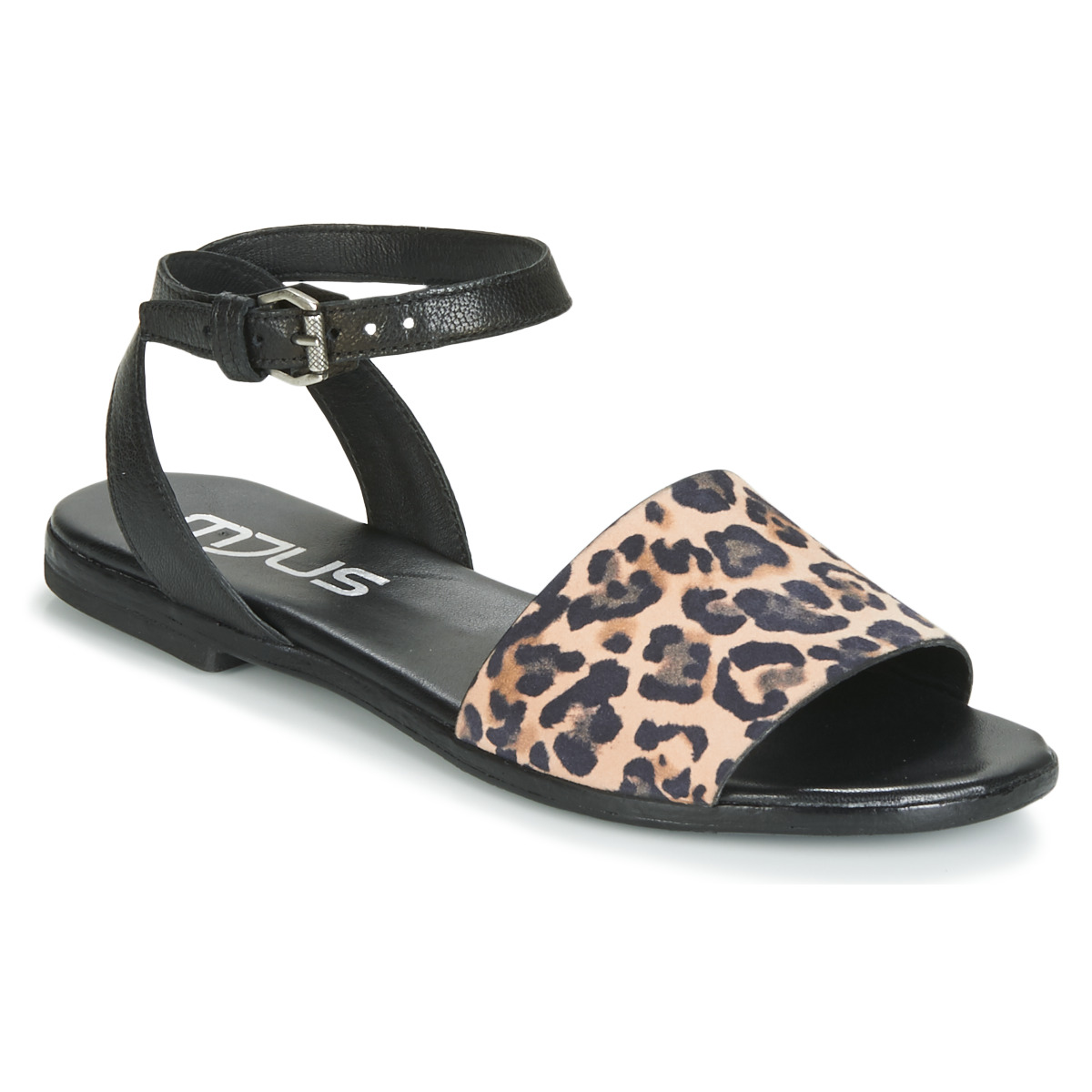 Pantofi Femei Sandale Mjus CHAT LEO Negru / Leopard