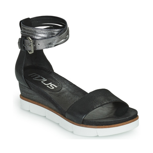 Pantofi Femei Sandale Mjus TAPASITA Negru / Argintiu