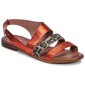Pantofi Femei Sandale
 Mjus CHAT BUCKLE Roșu / Leopard