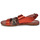 Pantofi Femei Sandale Mjus CHAT BUCKLE Roșu / Leopard