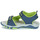 Pantofi Băieți Sandale Kangaroos K-LOGAN Albastru / Verde