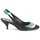 Pantofi Femei Sandale Karine Arabian LILA Cerneală / Alb / Turcoaz