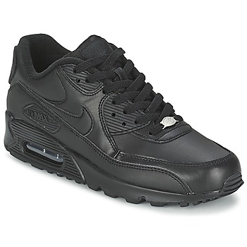 Pantofi Bărbați Pantofi sport Casual Nike AIR MAX 90 LEATHER Negru