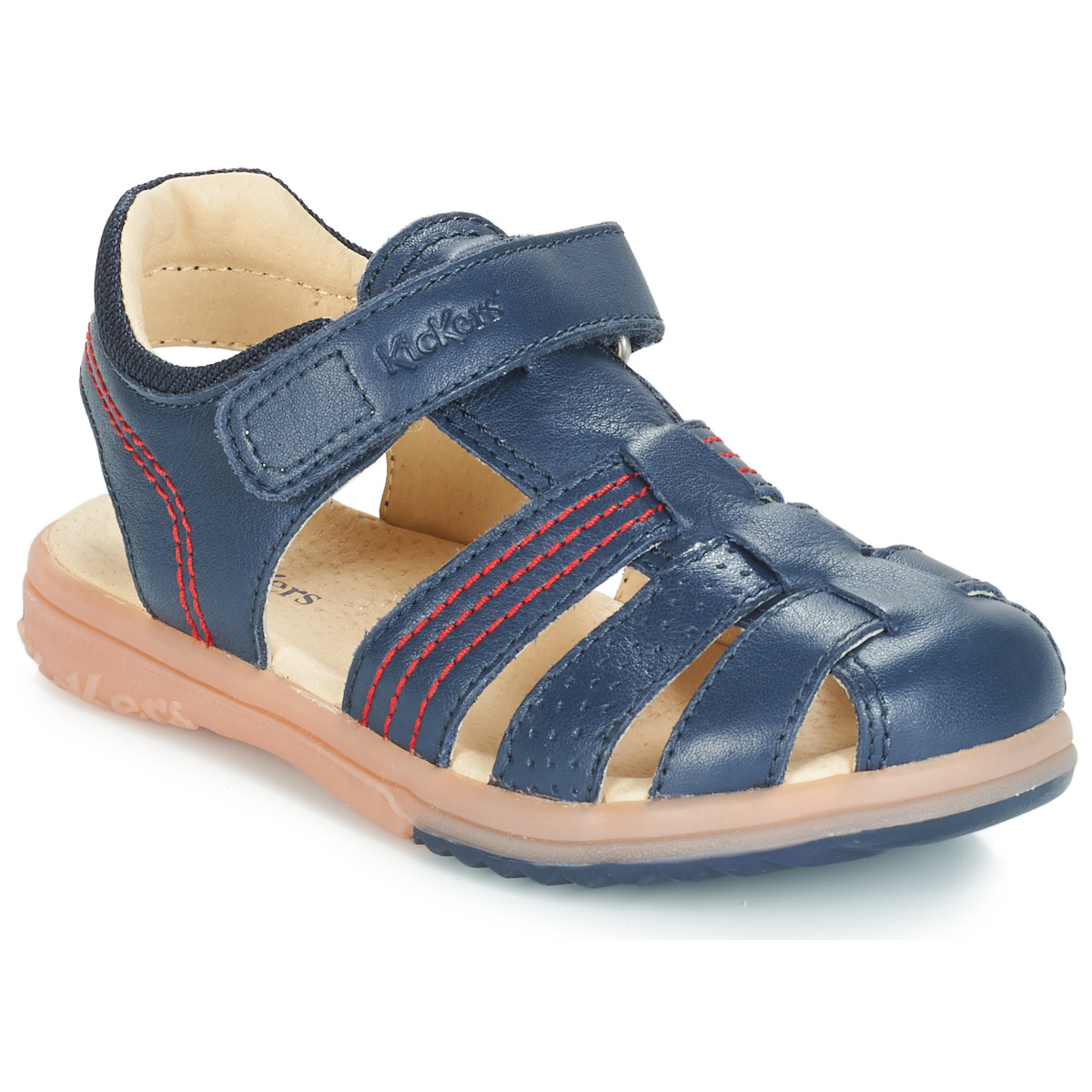 Pantofi Băieți Sandale Kickers PLATINIUM Albastru