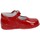 Pantofi Fete Balerin și Balerini cu curea Bambineli 12482-18 roșu