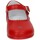 Pantofi Fete Balerin și Balerini cu curea Bambineli 13055-18 roșu
