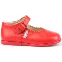 Pantofi Fete Balerin și Balerini cu curea Angelitos 500 Rojo roșu