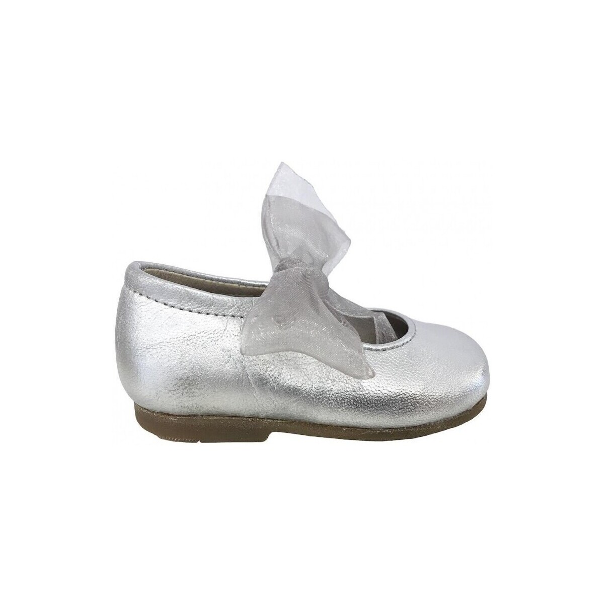 Pantofi Fete Balerin și Balerini cu curea Kangurin 22964-15 Argintiu