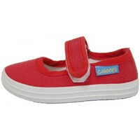 Pantofi Copii Sneakers Colores MERCEDES LONA 1910 Rojo roșu