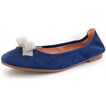 Pantofi Fete Balerin și Balerini cu curea Unisa 20419-24 albastru