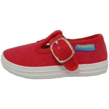 Pantofi Copii Sneakers Colores PEPITO LONA 190831 Rojo roșu