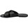 Pantofi Femei Papuci de vară Gianluca - L'artigiano Del Cuoio 560 D NERO CUOIO Negru