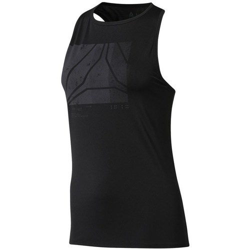 Îmbracaminte Femei Tricouri mânecă scurtă Reebok Sport OS AC Graphic Tank Negru