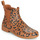 Pantofi Femei Cizme de cauciuc Hunter ORG REFINED CHELSEA HYBRD PRNT Leopard