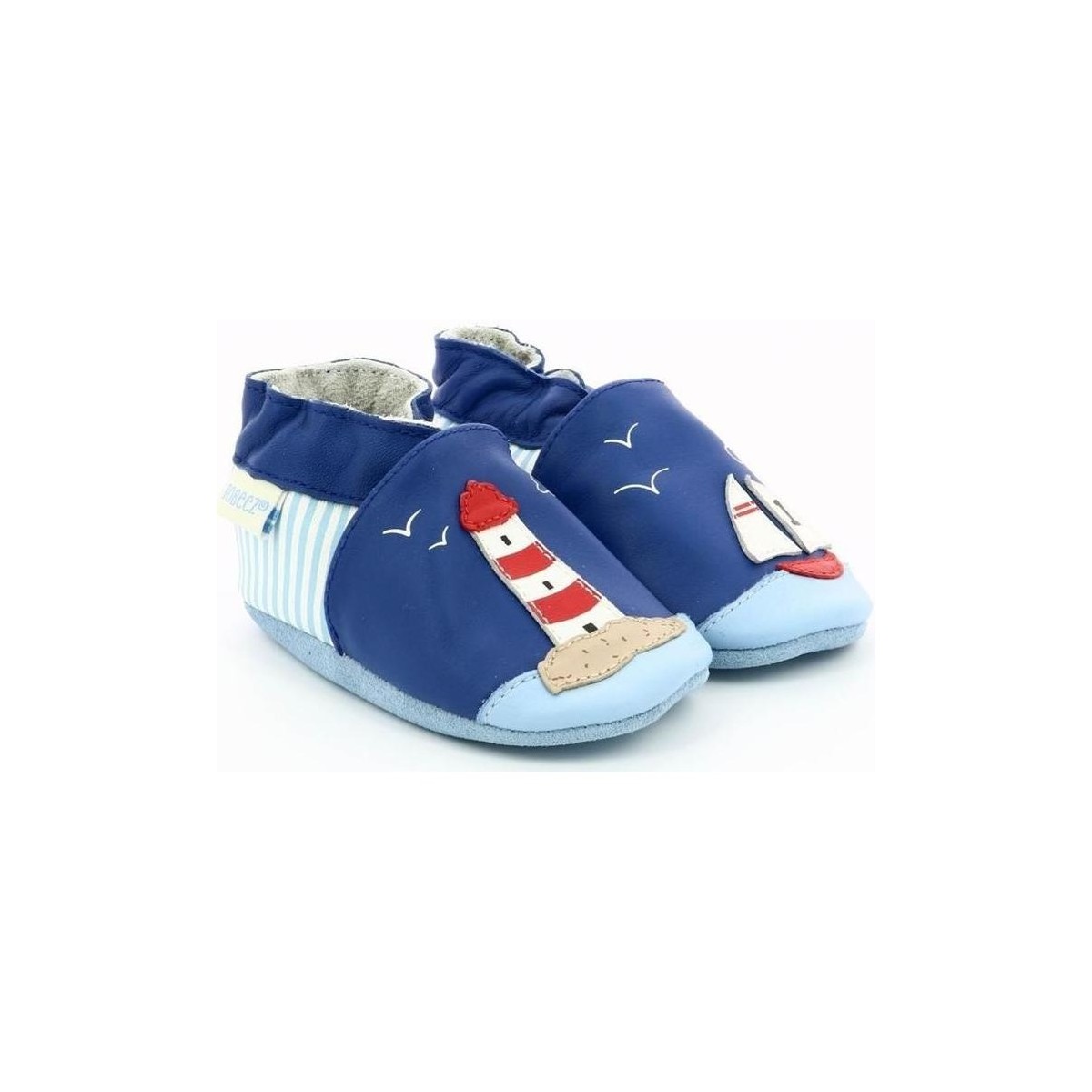Pantofi Fete Papuci de casă Robeez SEAVIEW albastru