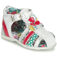 Pantofi Fete Sandale
 Catimini PERSAN Alb /  multicolor
