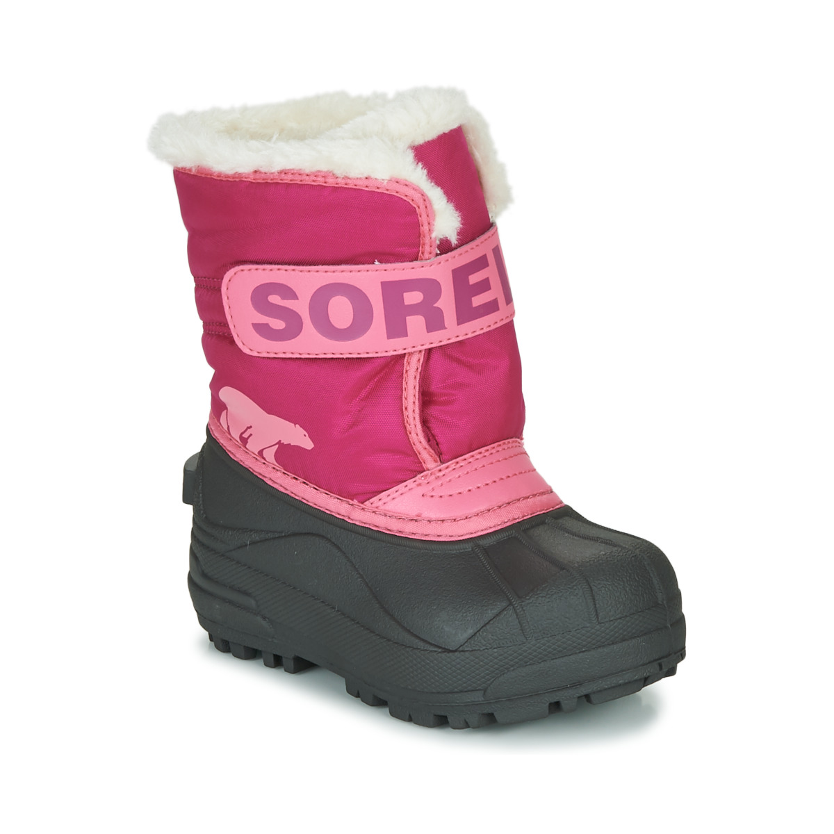 Pantofi Copii Cizme de zapadă Sorel CHILDRENS SNOW COMMANDER Roz