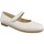 Pantofi Fete Balerin și Balerini cu curea Panyno 23539-20 Alb