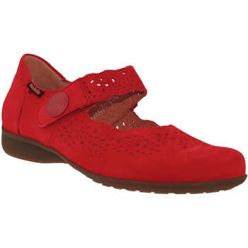 Pantofi Femei Balerin și Balerini cu curea Mobils By Mephisto FABIENNE roșu