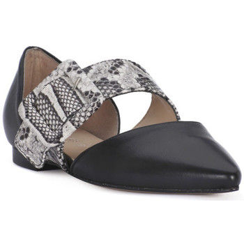 Pantofi Femei Balerin și Balerini cu curea Priv Lab NAPPA NERO Negru