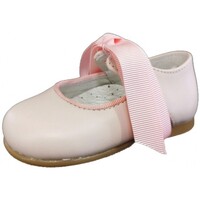 Pantofi Fete Balerin și Balerini cu curea Críos 43-14 MERCEDES CON LAZO Rosa roz