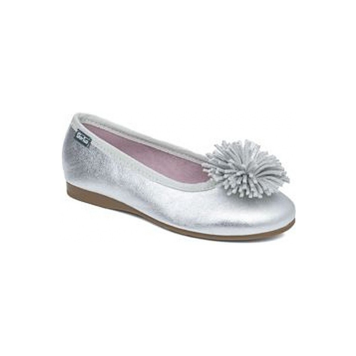 Pantofi Fete Balerin și Balerini cu curea Gorila 23656-24 Argintiu