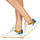 Pantofi Femei Pantofi sport Casual Bronx OLD COSMO Alb / Ocru / Albastru