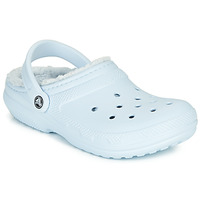 Pantofi Femei Saboti Crocs CLASSIC LINED CLOG Albastru