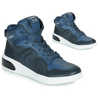 Pantofi Băieți Pantofi sport stil gheata Geox J XLED BOY Albastru / Led